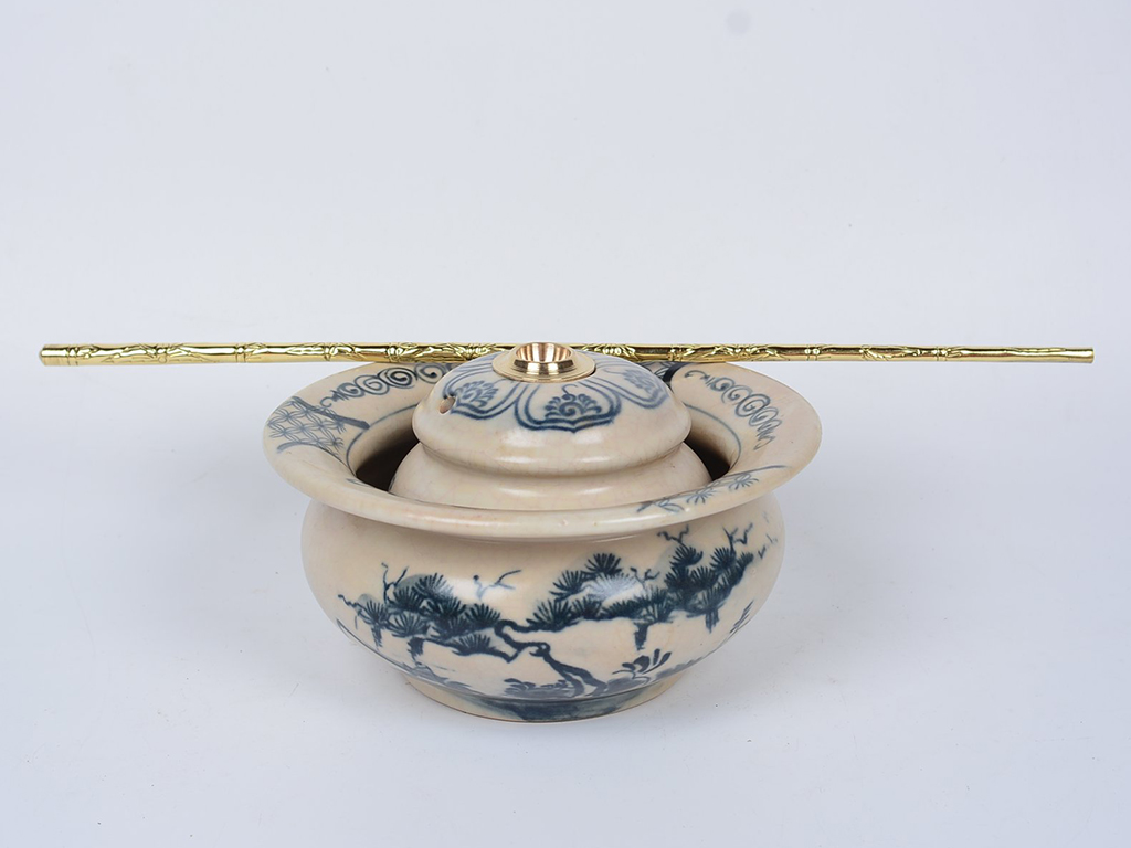 Điếu bát men rạn Lã Vọng chuẩn cá câu ngon Chất lượng cao Điếu bát men rạn Lã Vọng chuẩn cá câu ngon Chất lượng cao