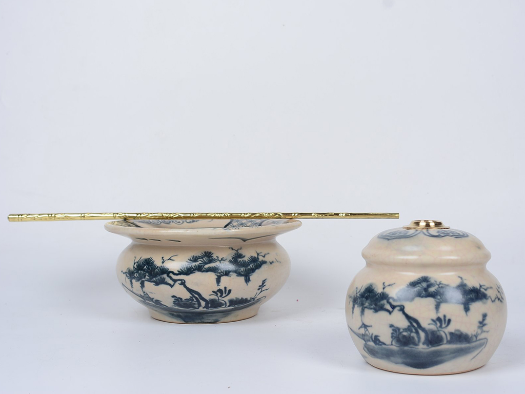 Điếu bát men rạn Lã Vọng chuẩn cá câu ngon Chất lượng cao Điếu bát men rạn Lã Vọng chuẩn cá câu ngon Chất lượng cao