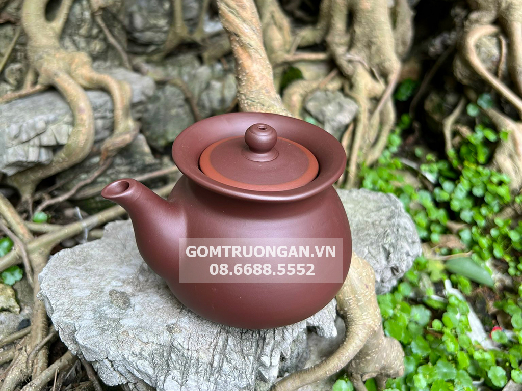 Chén tống tử sa Bát Tràng pha trà cao cấp dung tích 250ml 