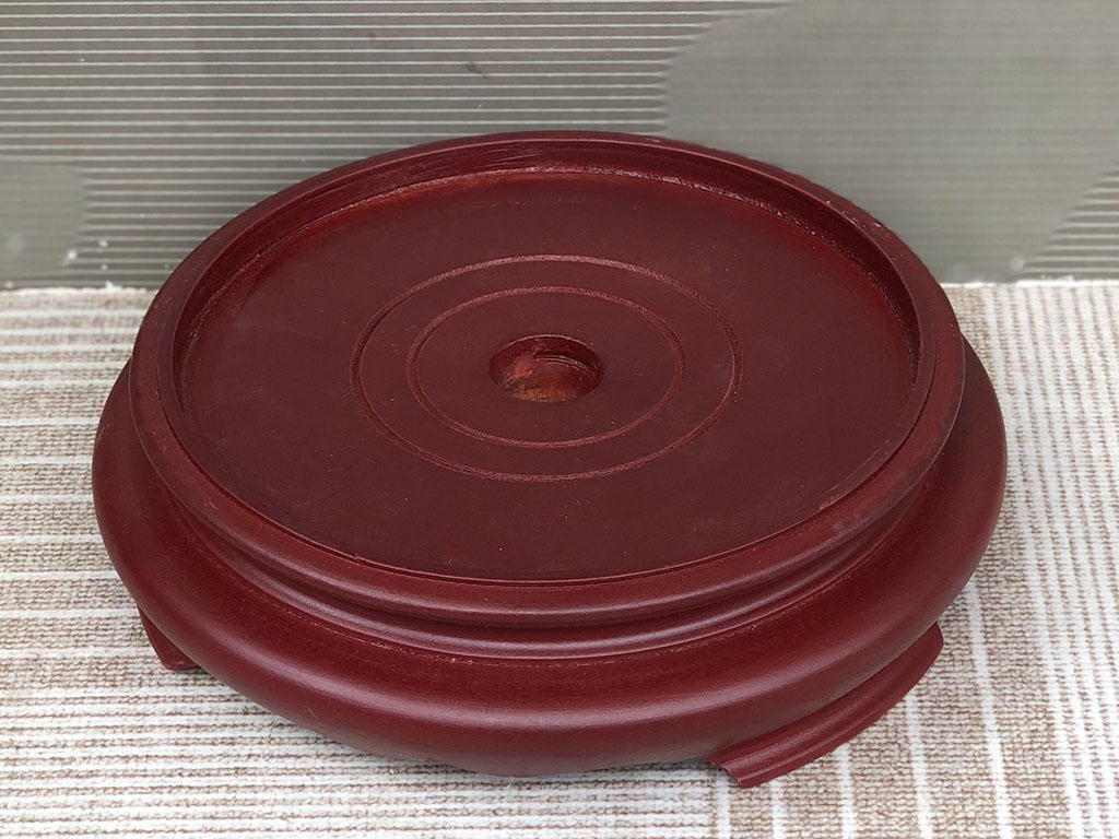 Chân đế gỗ bát hương 20cm bền đẹp chuẩn phong thủy 