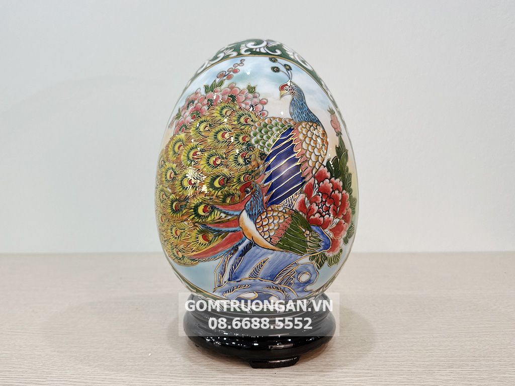 Trứng phong thủy tài lộc Thuận Buồm Xuôi Gió, quà tặng đẹp, may mắn 