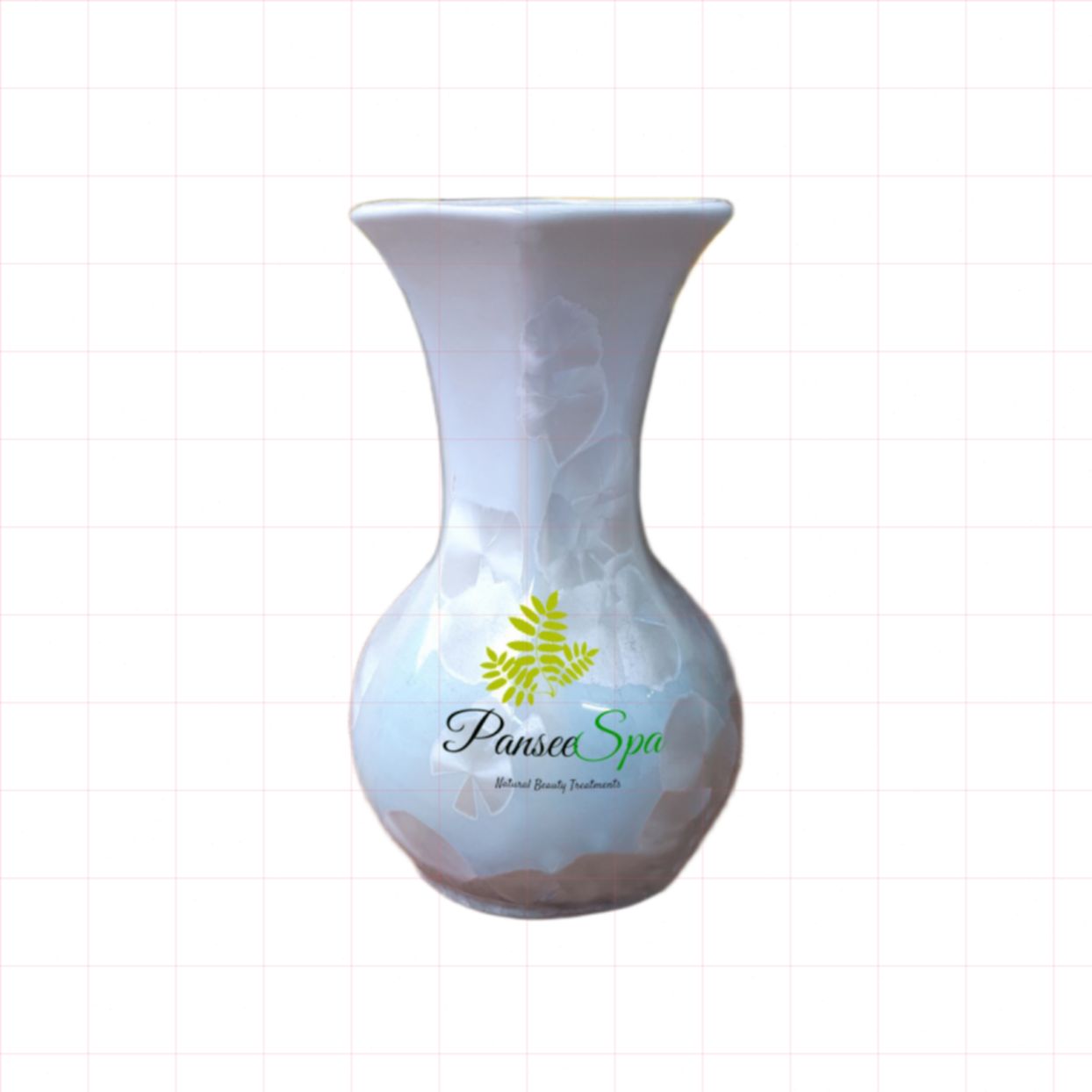 Lọ hoa men kết tinh Bát Tràng dáng tỏi lục lăng cao cấp quà tặng 