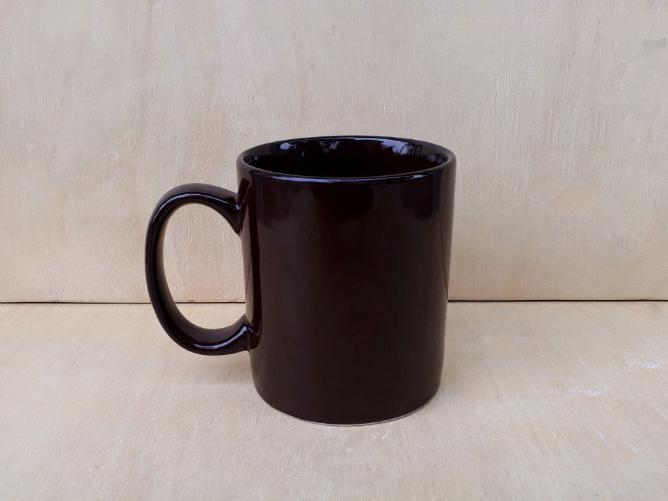 Ly sứ men màu dáng trụ bền đẹp quà tặng in logo giá rẻ