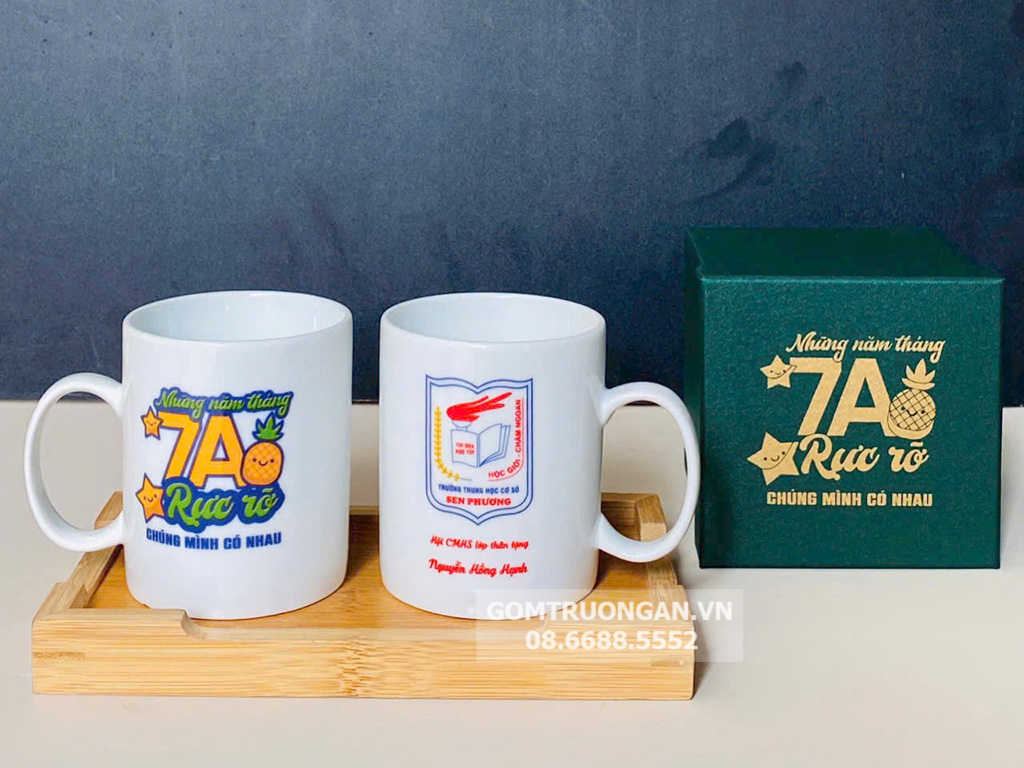 Ly sứ men trắng dáng trụ C sang trọng, bền đẹp, giá tốt 