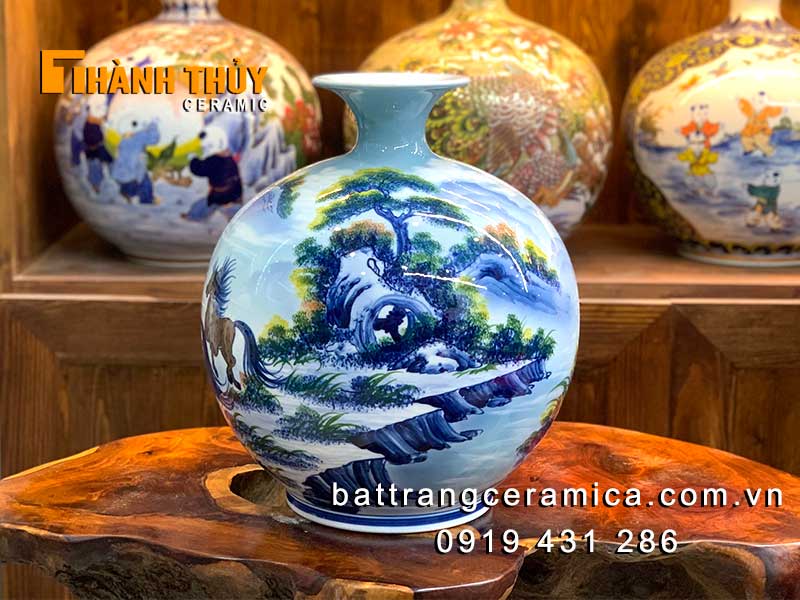 Bình hút lộc mã đáo thành công 35cm độc đáo sang trọng