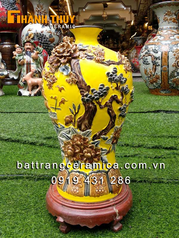 Mai bình tích lộc 52 cm Thuận buồm xuôi gió, tài lộc may mắn