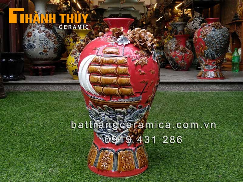 Mai bình tích lộc đỏ thuận buồm xuôi gió tặng tài lộc may mắn Mai bình tích lộc đỏ thuận buồm xuôi gió tặng tài lộc may mắn