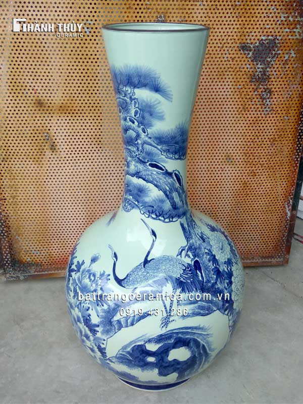 Tỏi ống tùng hạc diên niên phong thủy thịnh vượng bền lâu