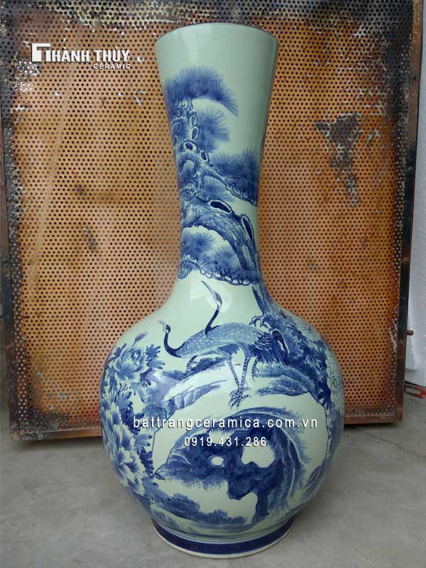 Tỏi ống tùng hạc diên niên phong thủy thịnh vượng bền lâu