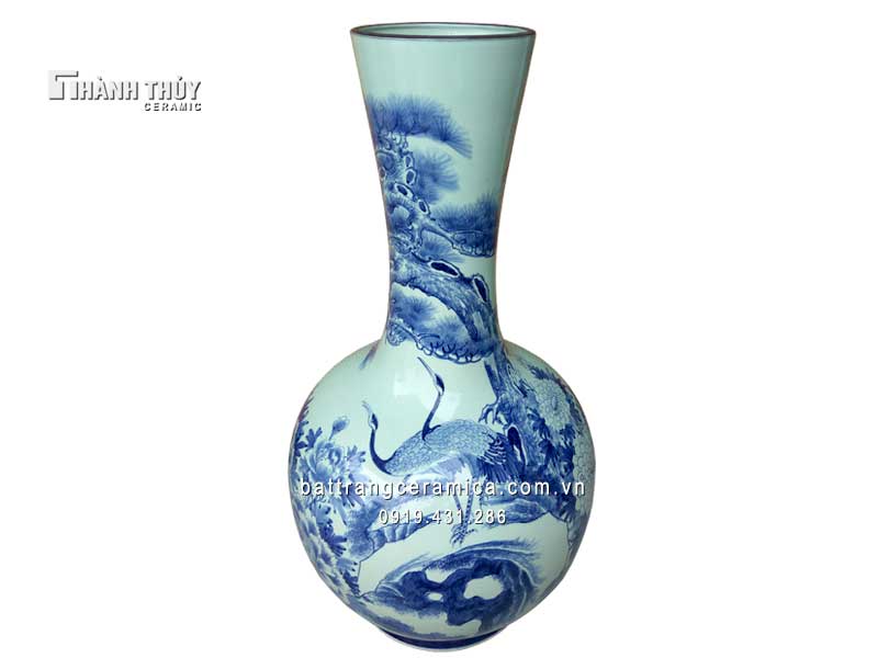 Tỏi ống tùng hạc diên niên phong thủy thịnh vượng bền lâu 