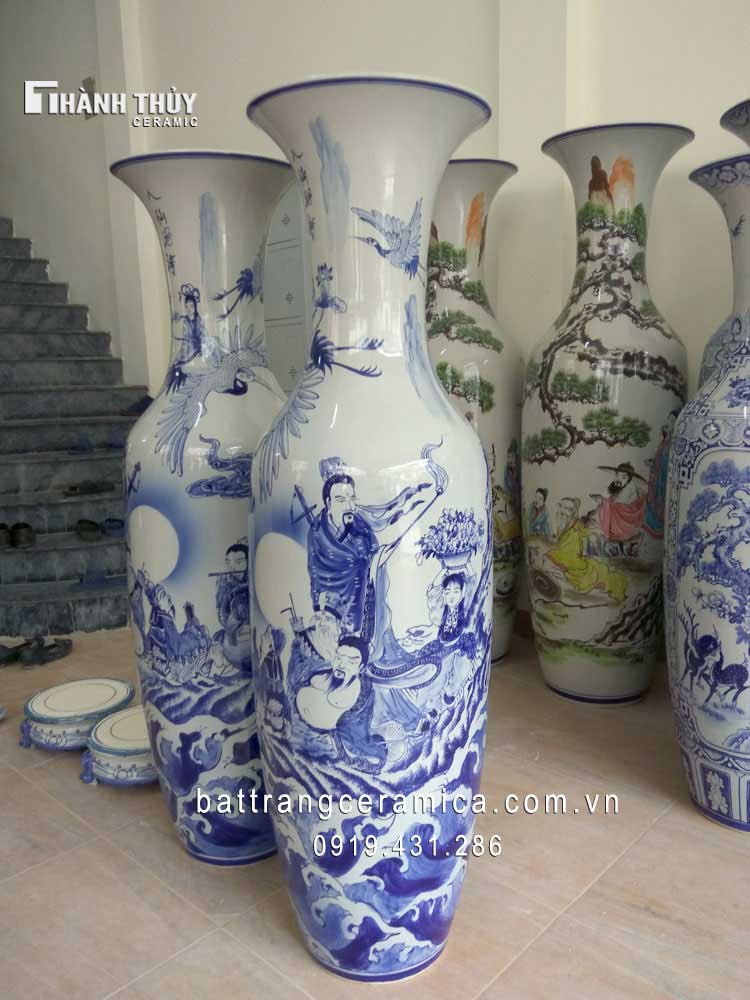 Lộc bình Bát Tiên 1m4 đẹp sang tỷ trọng phong thủy may mắn