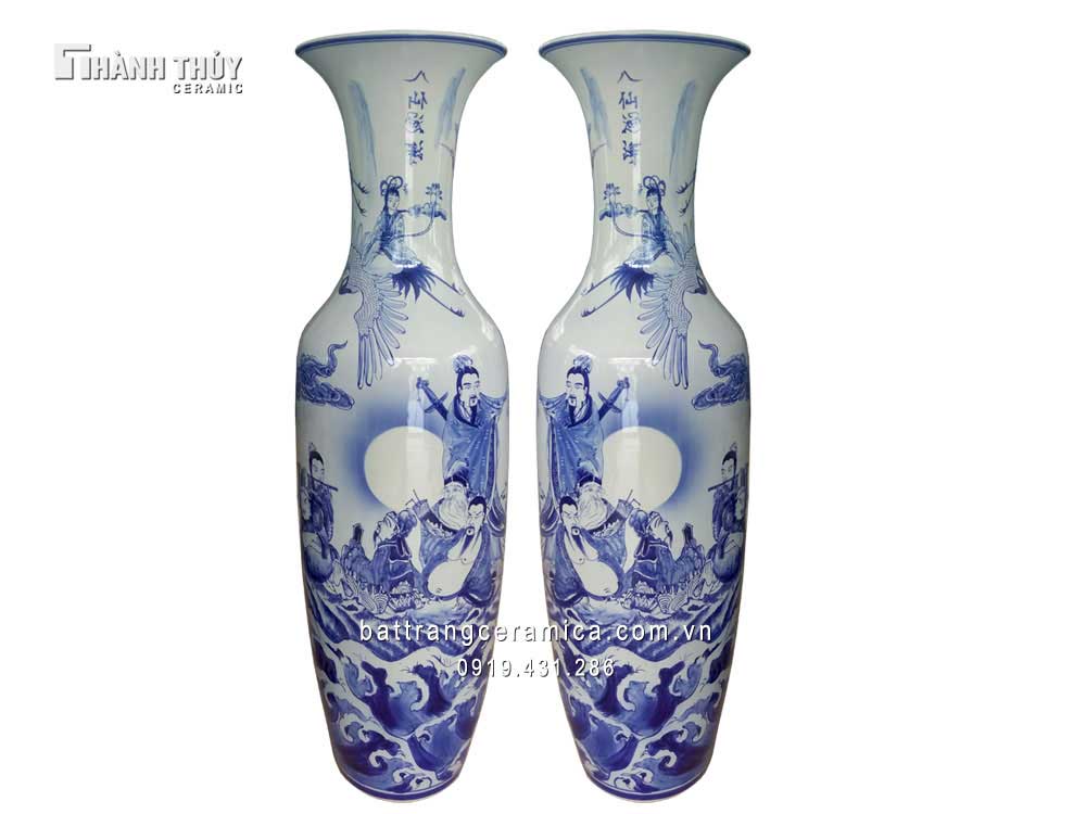 Lộc bình Bát Tiên 1m4 đẹp sang tỷ trọng phong thủy may mắn 
