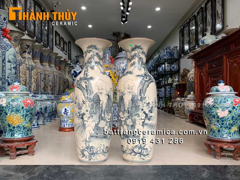 Lọ lộc bình tiên đồng đẹp 90 cm sang trọng tặng quà ý nghĩa