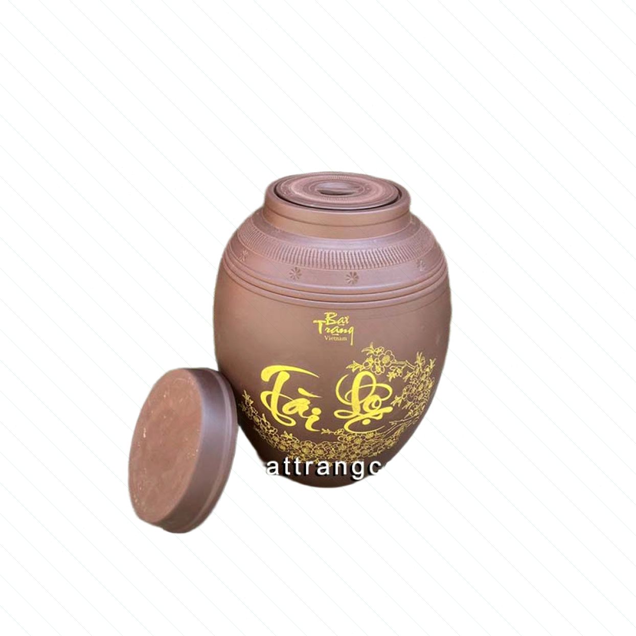 Chum sành ngâm rượu 50L 2 nắp chất lượng giá tốt 