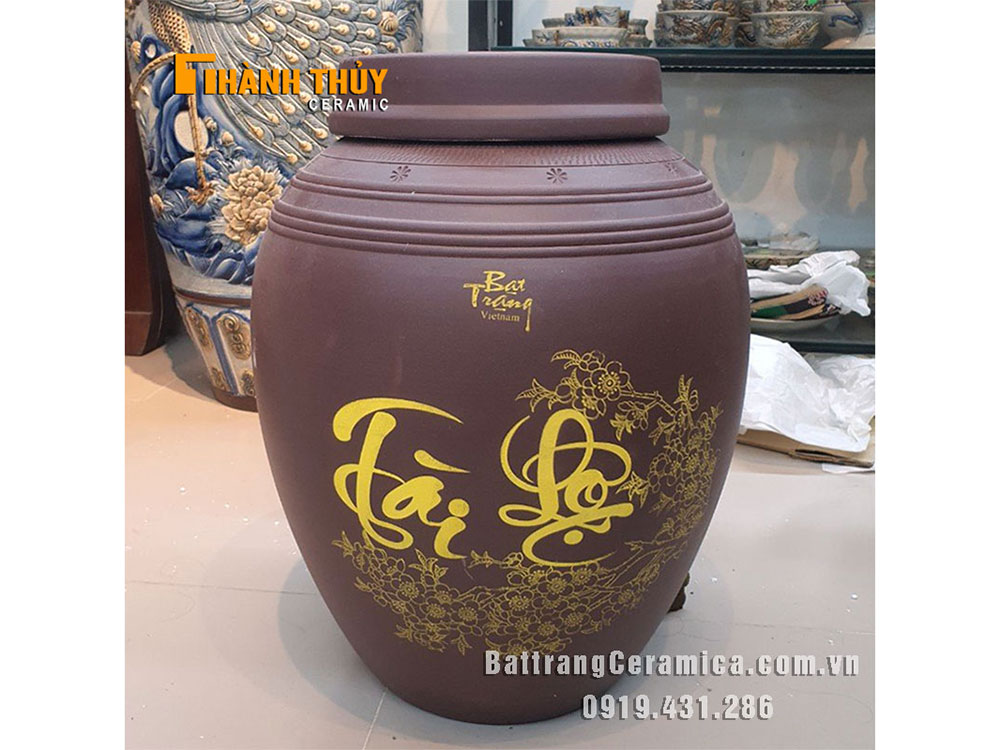 Chum sành Tài Lộc 50L ngâm rượu an toàn sạch chất lượng cao 