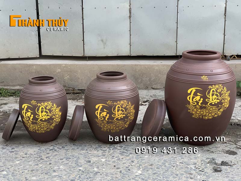 Chum sành Tài Lộc 50L ngâm rượu an toàn sạch chất lượng cao