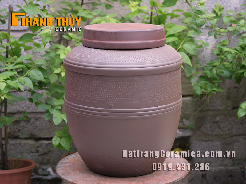 Chum sành Bát Tràng 20L ngâm rượu an toàn chất lượng cao 