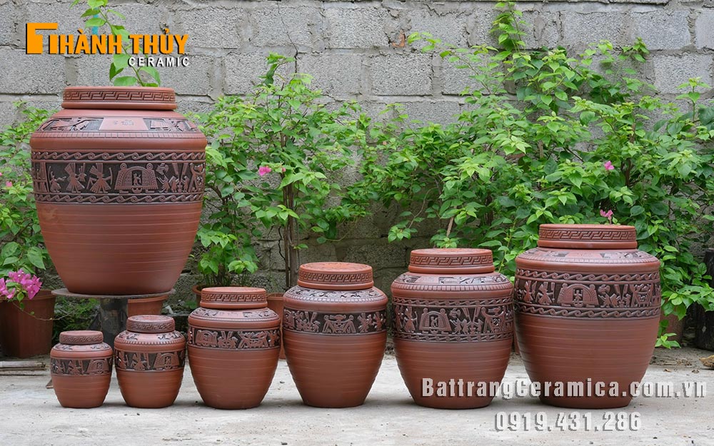 Chum trống đồng Bát Tràng 20L ngâm rượu sạch an toàn