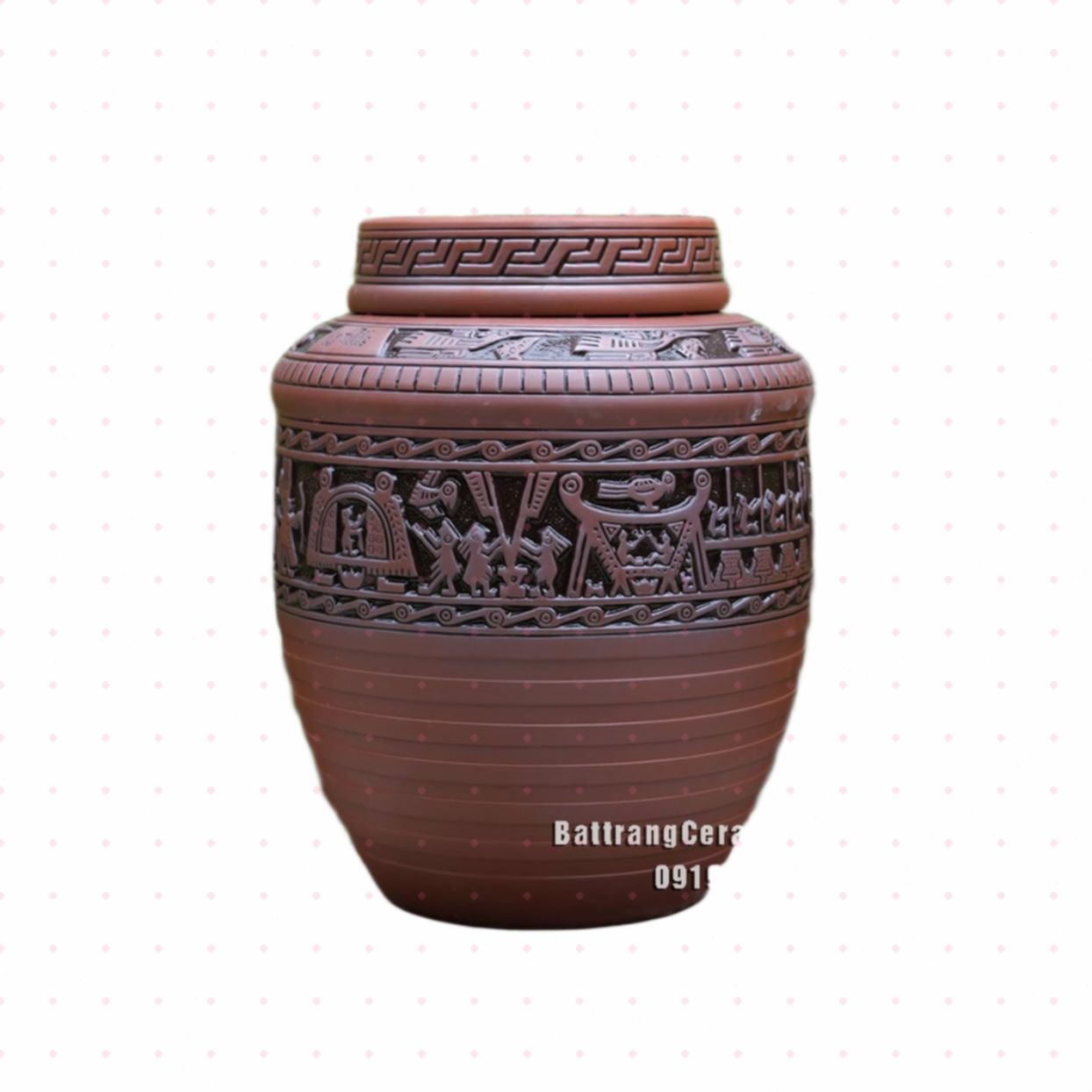 Chum trống đồng Bát Tràng 20L ngâm rượu sạch an toàn 