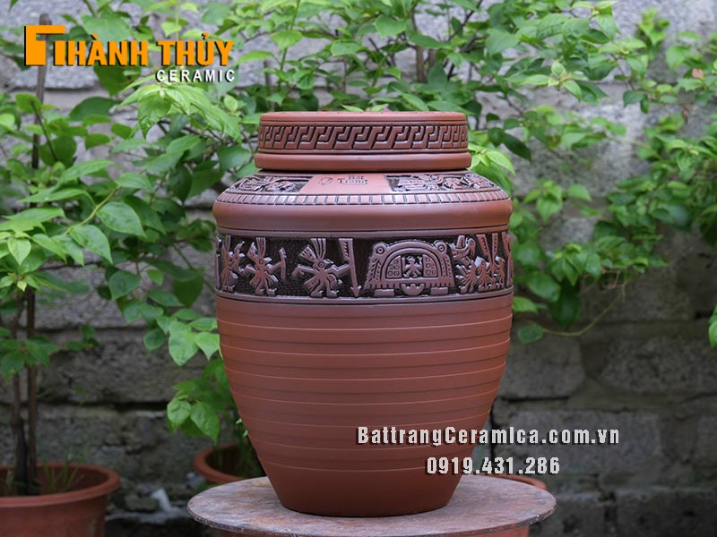 Chum trống đồng Đông Sơn 10L ngâm rượu chuẩn, an toàn sức khỏe 