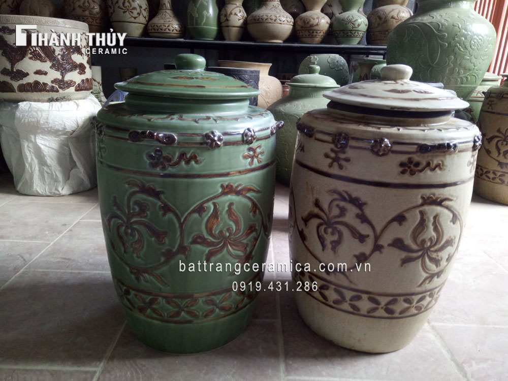 Hũ Gạo Bát Tràng Men Rạn Cổ 6kg Đẹp Bền Sang Trọng Giá Tốt Hũ Gạo Bát Tràng Men Rạn Cổ 6kg Đẹp Bền Sang Trọng Giá Tốt