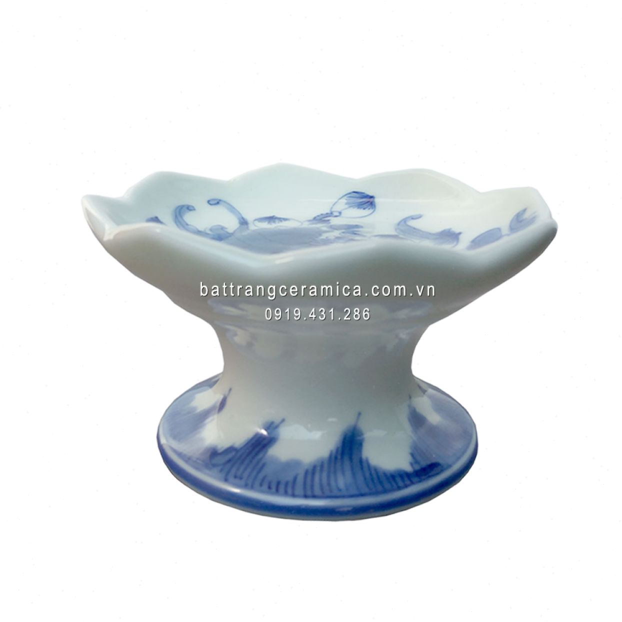 chân nên cánh sen cao H6cm D10cm quà tặng quảng cáo in logo giá tốt 