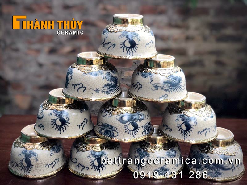 Bộ bát đĩa cúng gia tiên bọc đồng cao cấp sang trọng giá tốt Bộ bát đĩa cúng gia tiên bọc đồng cao cấp sang trọng giá tốt