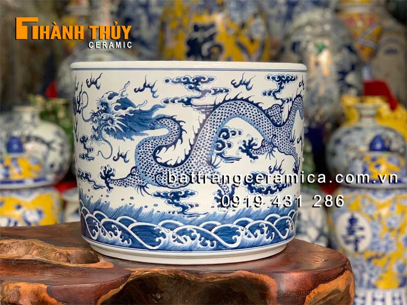 Bát hương vuốt tay 35 cm cao cấp, bền đẹp, ý nghĩa phong thủy