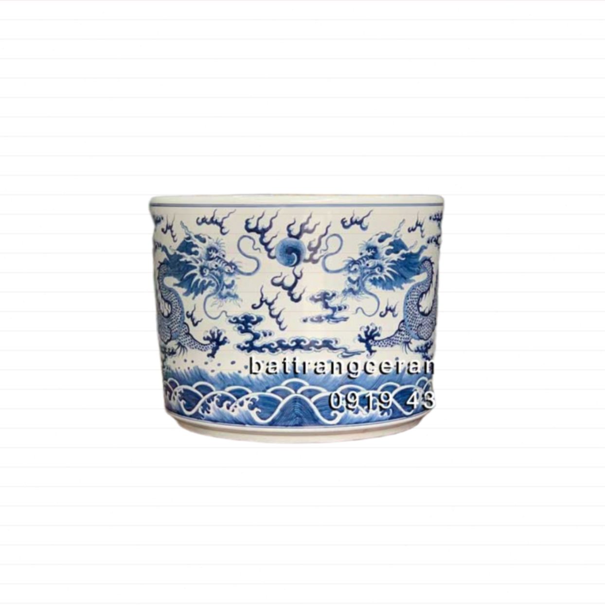 Bát hương vuốt tay 35 cm cao cấp, bền đẹp, ý nghĩa phong thủy 
