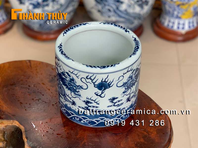 Bát hương Rồng Phú Quý Phi 20cm đẹp sang trọng, thờ cúng linh thiêng