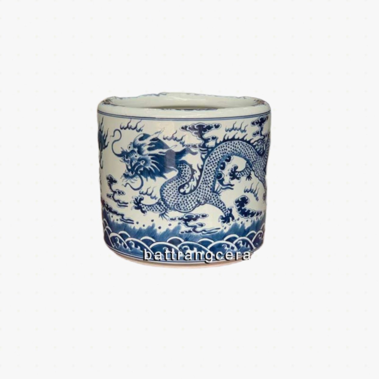 Bát hương Rồng Phú Quý Phi 20cm đẹp sang trọng, thờ cúng linh thiêng 
