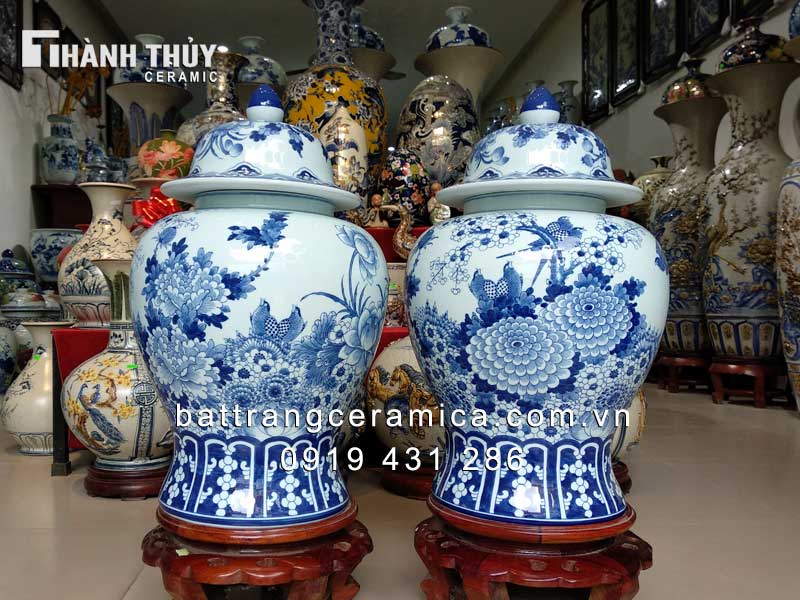 Chóe Bách Hoa Như Ý 20L cao cấp Đựng rượu ngon Sang trọng