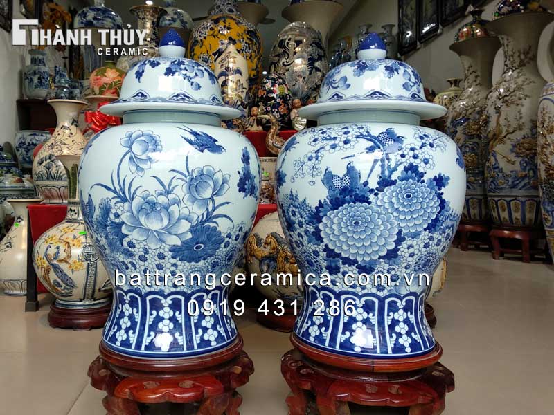 Chóe Bách Hoa Như Ý 20L cao cấp Đựng rượu ngon Sang trọng