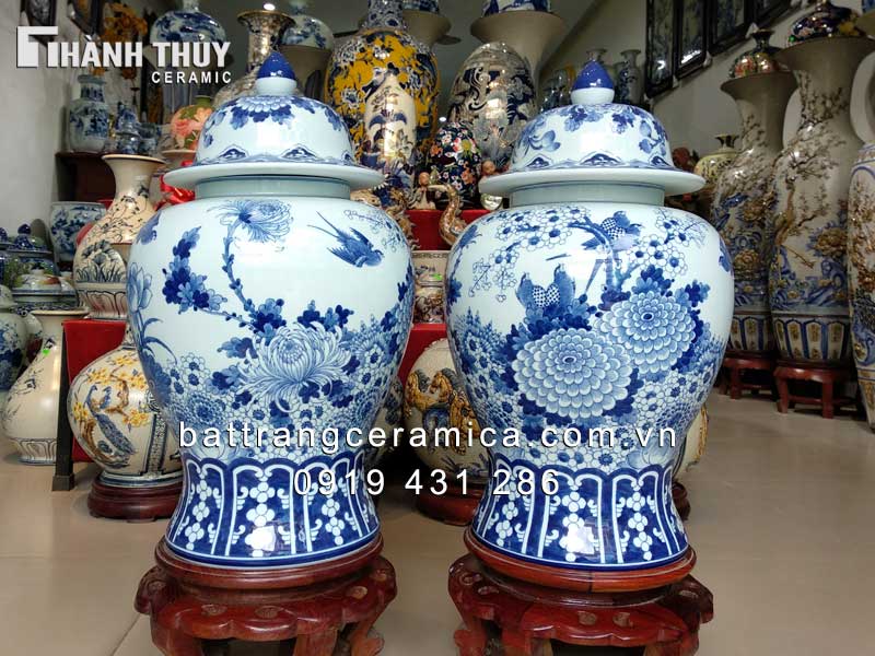 Chóe Bách Hoa Như Ý 20L cao cấp Đựng rượu ngon Sang trọng
