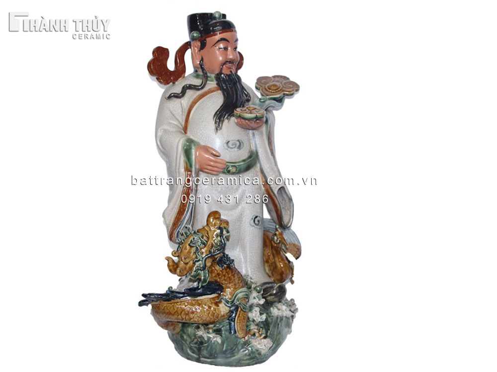 Tượng Phúc Lộc Thọ cao 70 cm đẹp phong thủy, quà tặng ý nghĩa