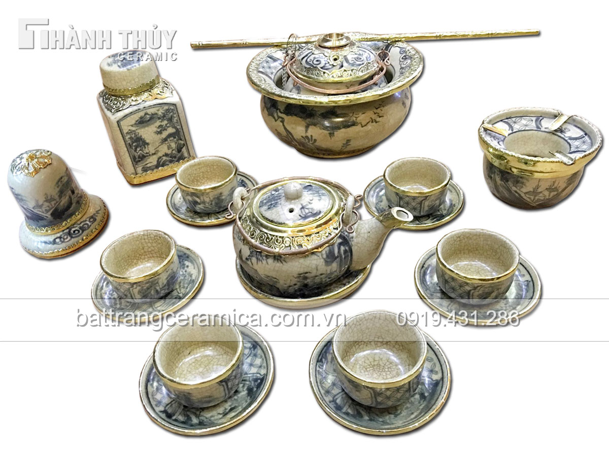 Bộ ấm chén kiểu Nhật đầy đủ phụ kiện sang trọng tặng quà độc đáo Bộ ấm chén kiểu Nhật đầy đủ phụ kiện sang trọng tặng quà độc đáo