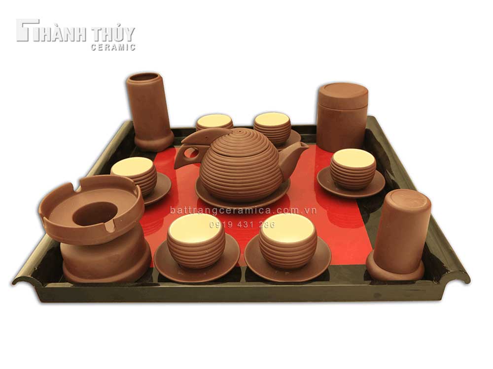 Bộ trà tử sa Phi Thuyền ganh nâu cao cấp tặng phụ kiện độc đáo Bộ trà tử sa Phi Thuyền ganh nâu cao cấp tặng phụ kiện độc đáo