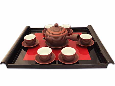 Bộ trà tử sa cao cấp Miệng rộng Tay ngang Độc đáo Sang trọng 