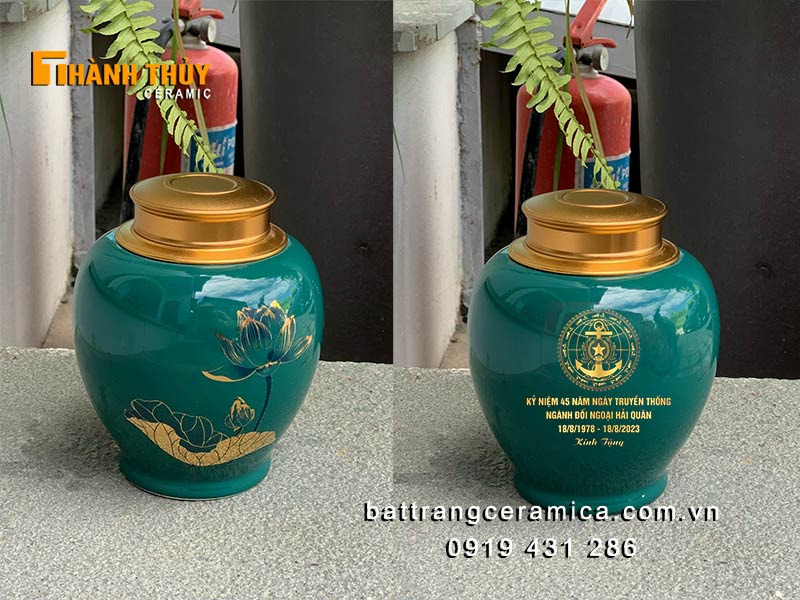 Hộp trà in logo quà tặng cao cấp quà tri ân doanh nghiệp