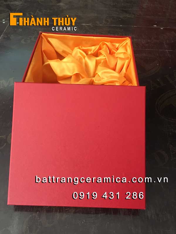 Hộp trà in logo quà tặng cao cấp quà tri ân doanh nghiệp