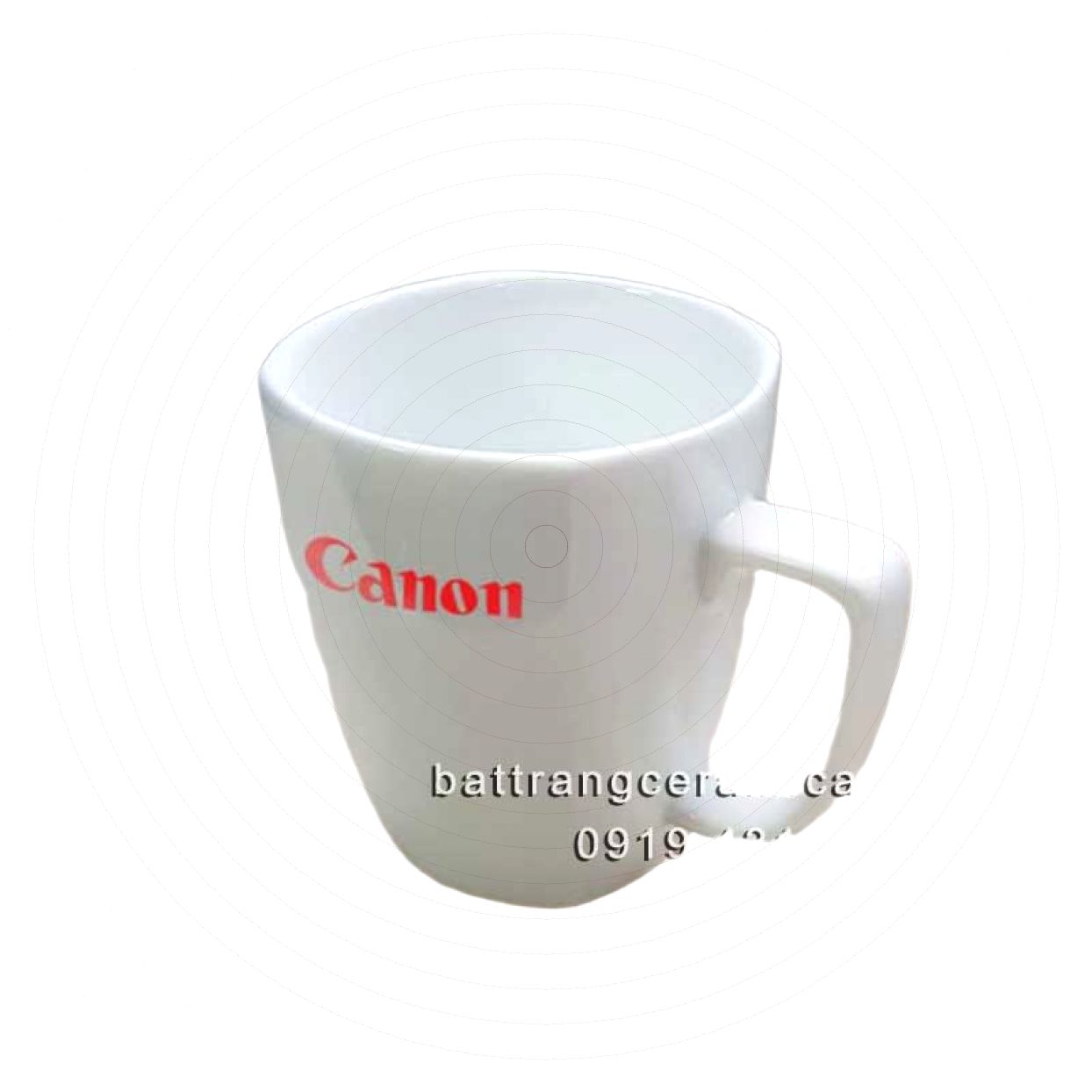 Quà tặng Tết nhân viên cốc sứ in logo sang trọng doanh nghiệp 