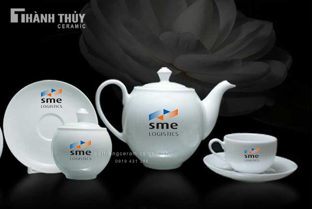 Ấm chén MinhLong quà tặng gốm sứ đẹp sang in logo độc đáo Ấm chén MinhLong quà tặng gốm sứ đẹp sang in logo độc đáo