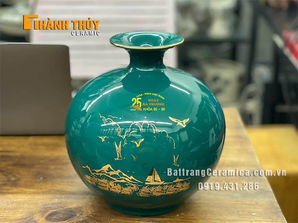 Bình hút lộc sang trọng Quà tặng tri ân Thầy Cô Ý nghĩa Phong Thủy