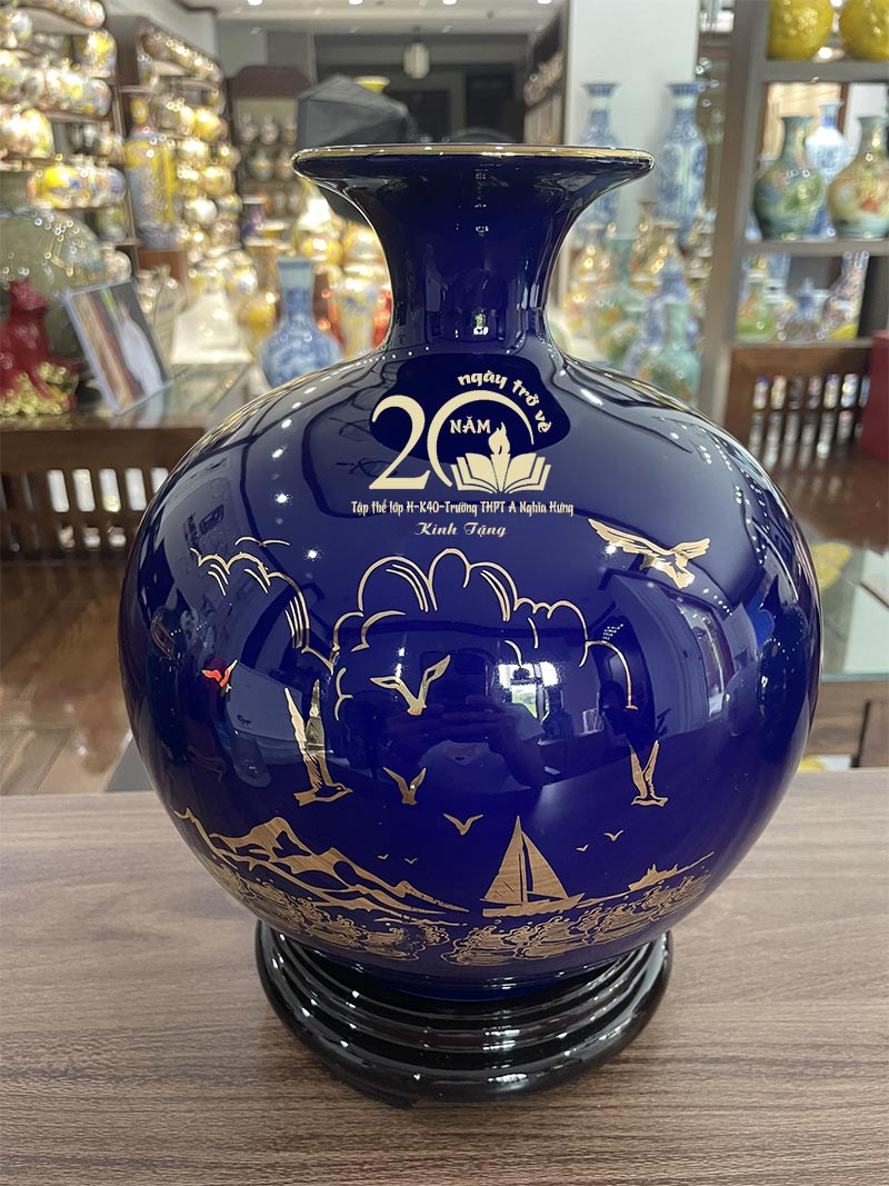 Bình hút lộc sang trọng Quà tặng tri ân Thầy Cô Ý nghĩa Phong Thủy