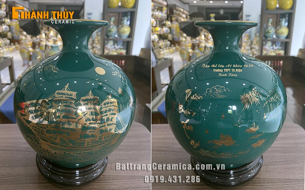 Bình hút lộc sang trọng Quà tặng tri ân Thầy Cô Ý nghĩa Phong Thủy