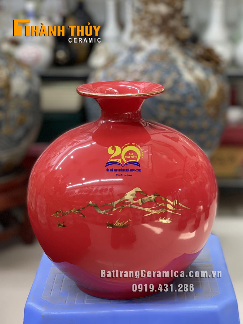 Bình hút lộc sang trọng Quà tặng tri ân Thầy Cô Ý nghĩa Phong Thủy