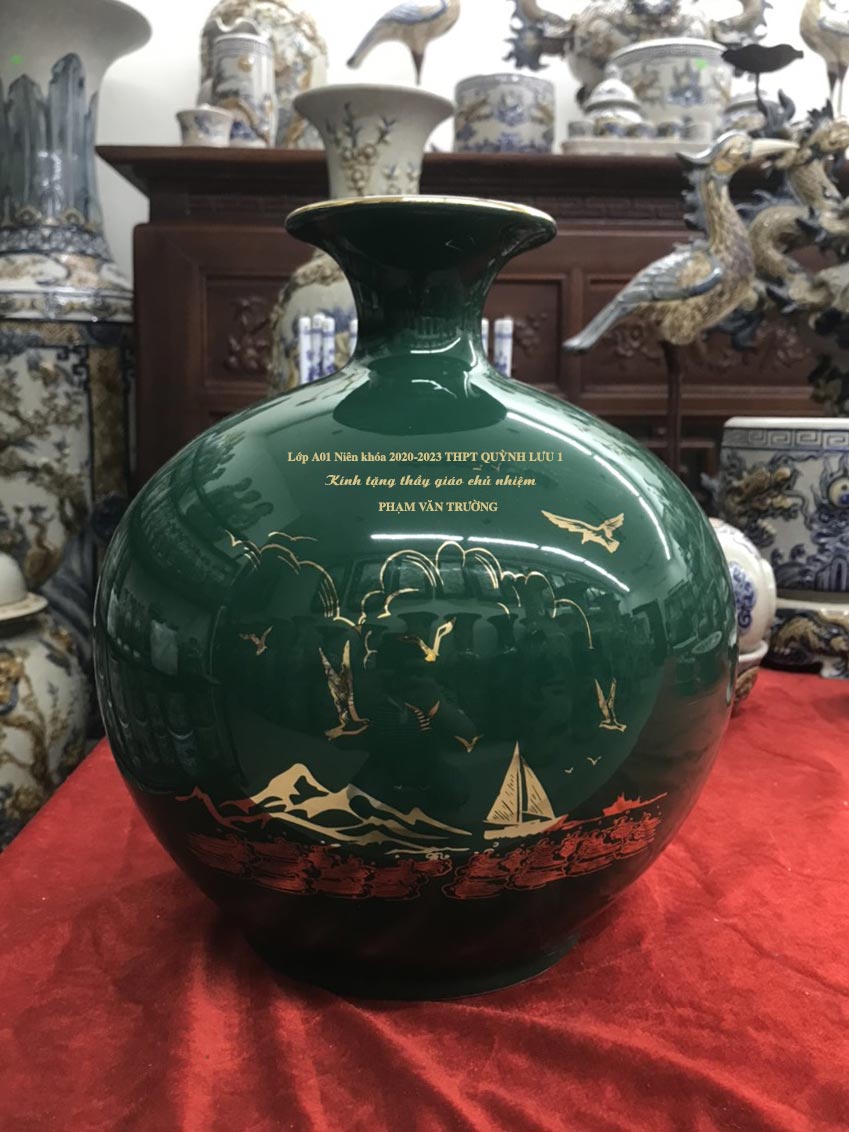 Bình hút lộc sang trọng Quà tặng tri ân Thầy Cô Ý nghĩa Phong Thủy