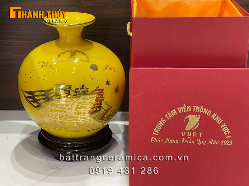 Bình hút lộc in logo quà tặng doanh nghiệp quà tặng sự kiện giá tốt