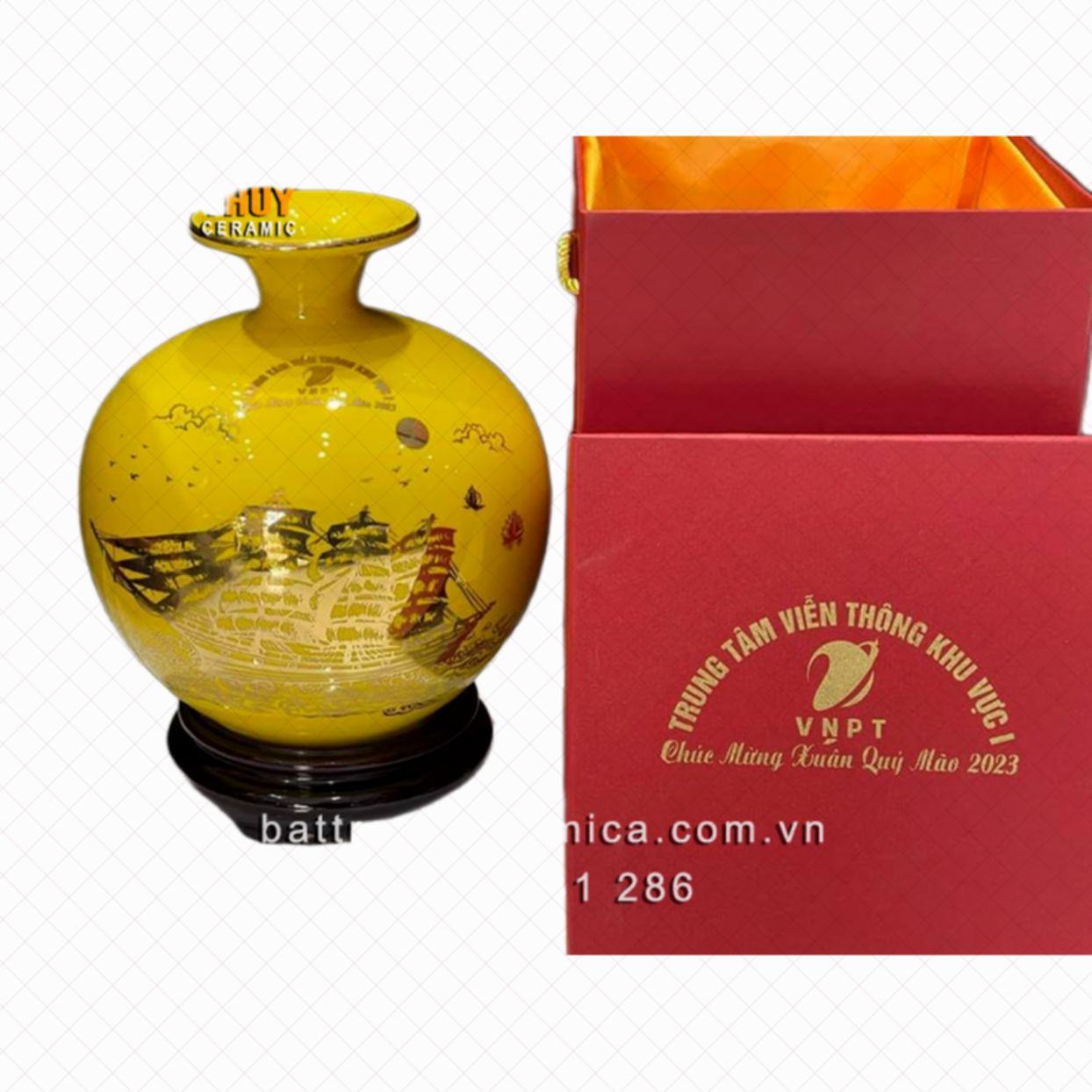 Bình hút lộc in logo quà tặng doanh nghiệp quà tặng sự kiện giá tốt 