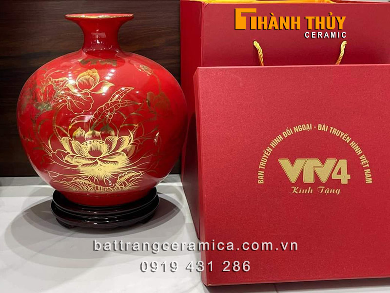 Bình hút lộc in logo quà tặng khách vip ý nghĩa độc đáo sự kiện 